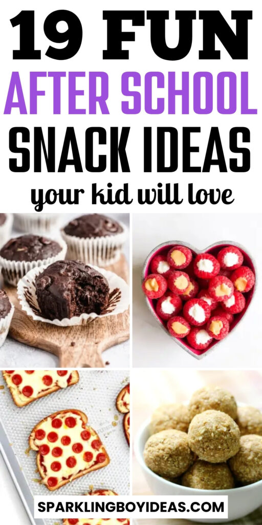 quick and easy healthy after school snacks