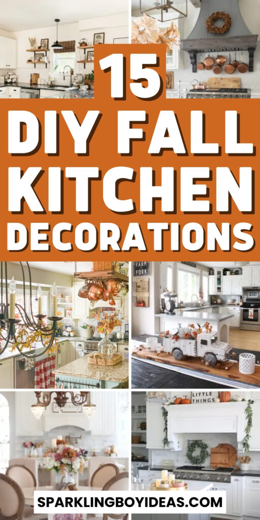 cozy dollar tree DIY fall kitchen decor ideas for the home 