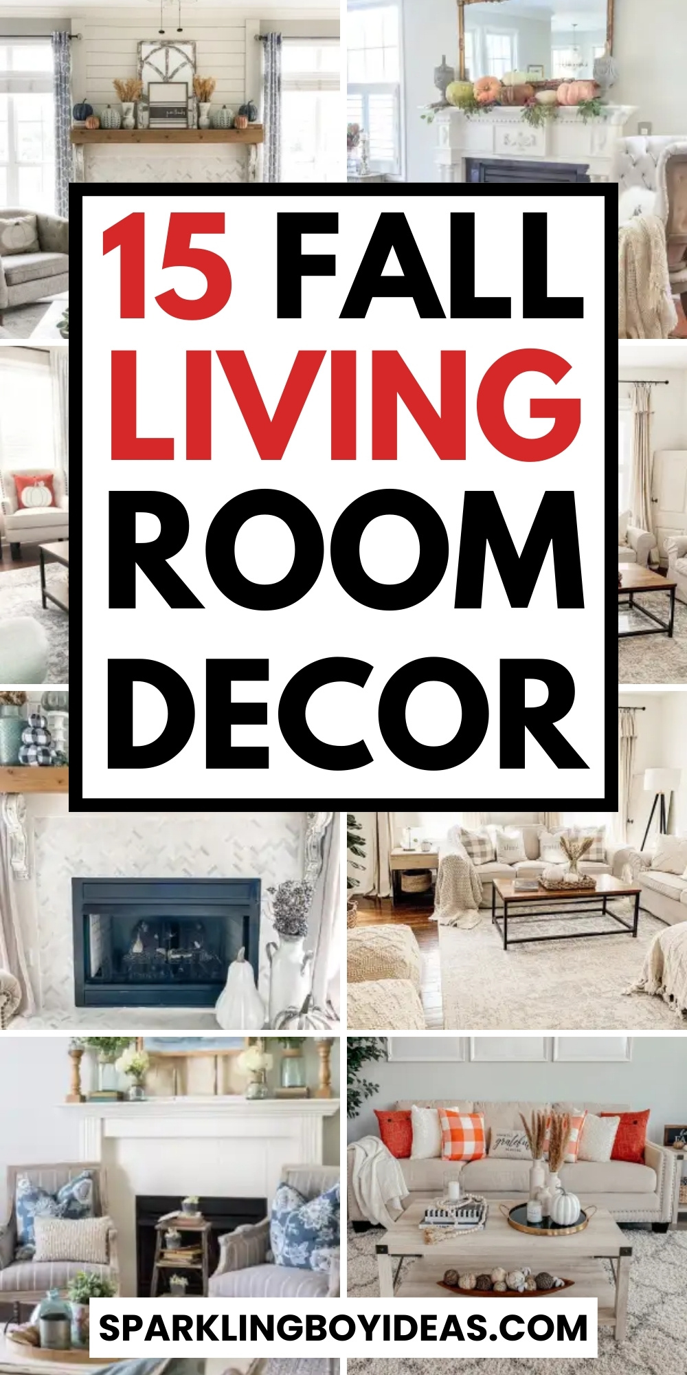 15 Cozy Fall Living Room Decor - Sparkling Boy Ideas