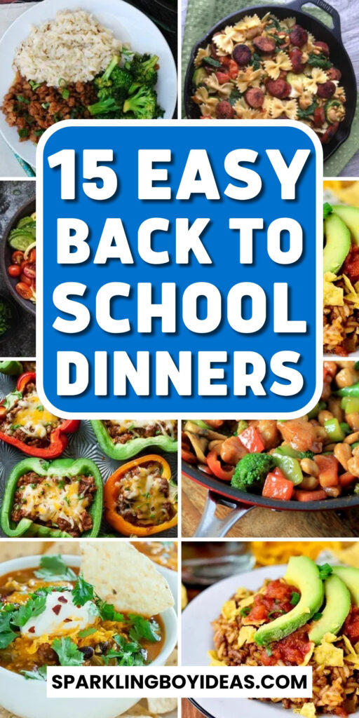 quick easy healthy back to school dinner ideas for kids