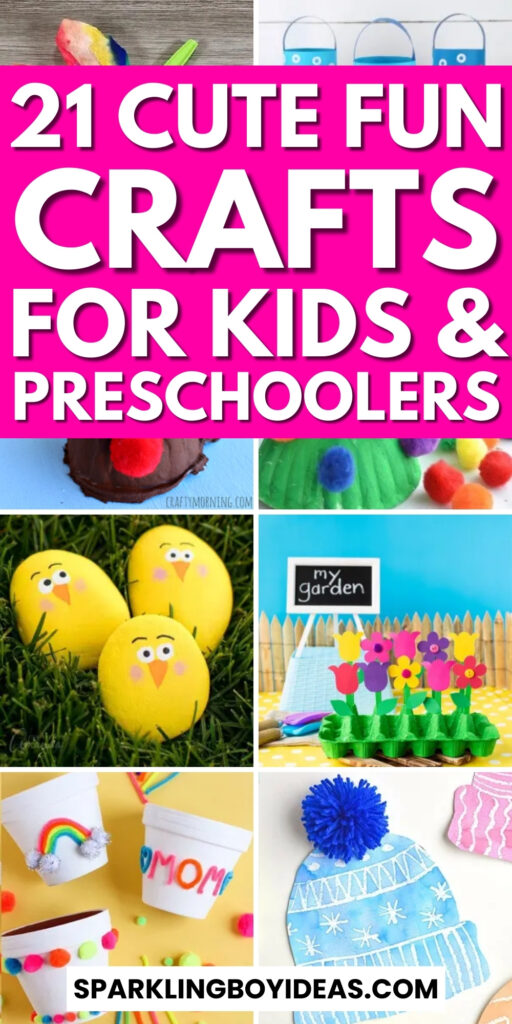 easy crafts for preschoolers and kids