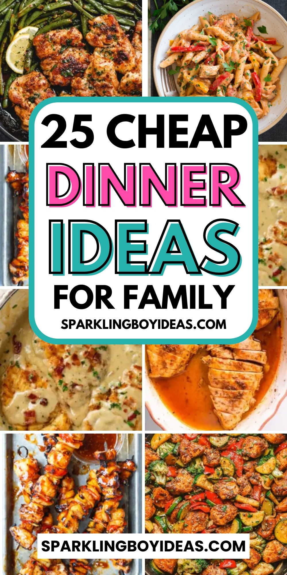 25 Quick Easy Dinner Ideas - Sparkling Boy Ideas