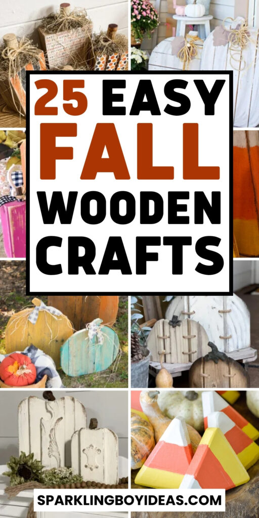 easy diy fall wood crafts ideas