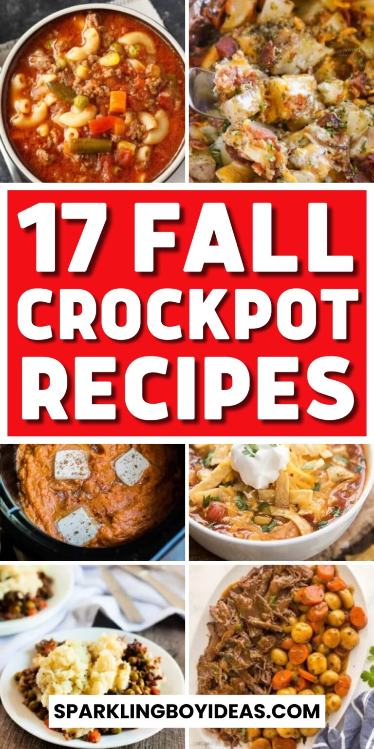 17 Best Fall Crockpot Recipes - Sparkling Boy Ideas