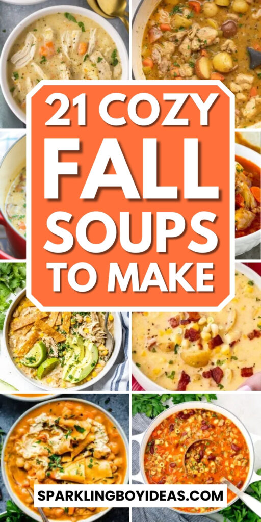 healthy easy crockpot fall soups and stews