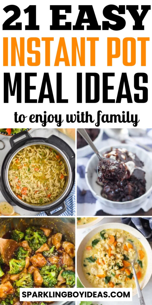 quick and easy instant pot meals for large family