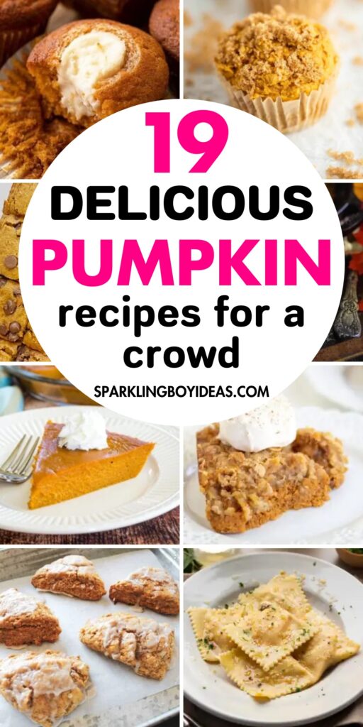 17 Best Pumpkin Recipes - Sparkling Boy Ideas
