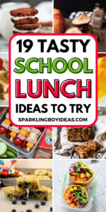 19 Easy School Lunch Ideas - Sparkling Boy Ideas