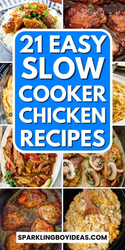 simple easy healthy slow cooker chicken recipes
