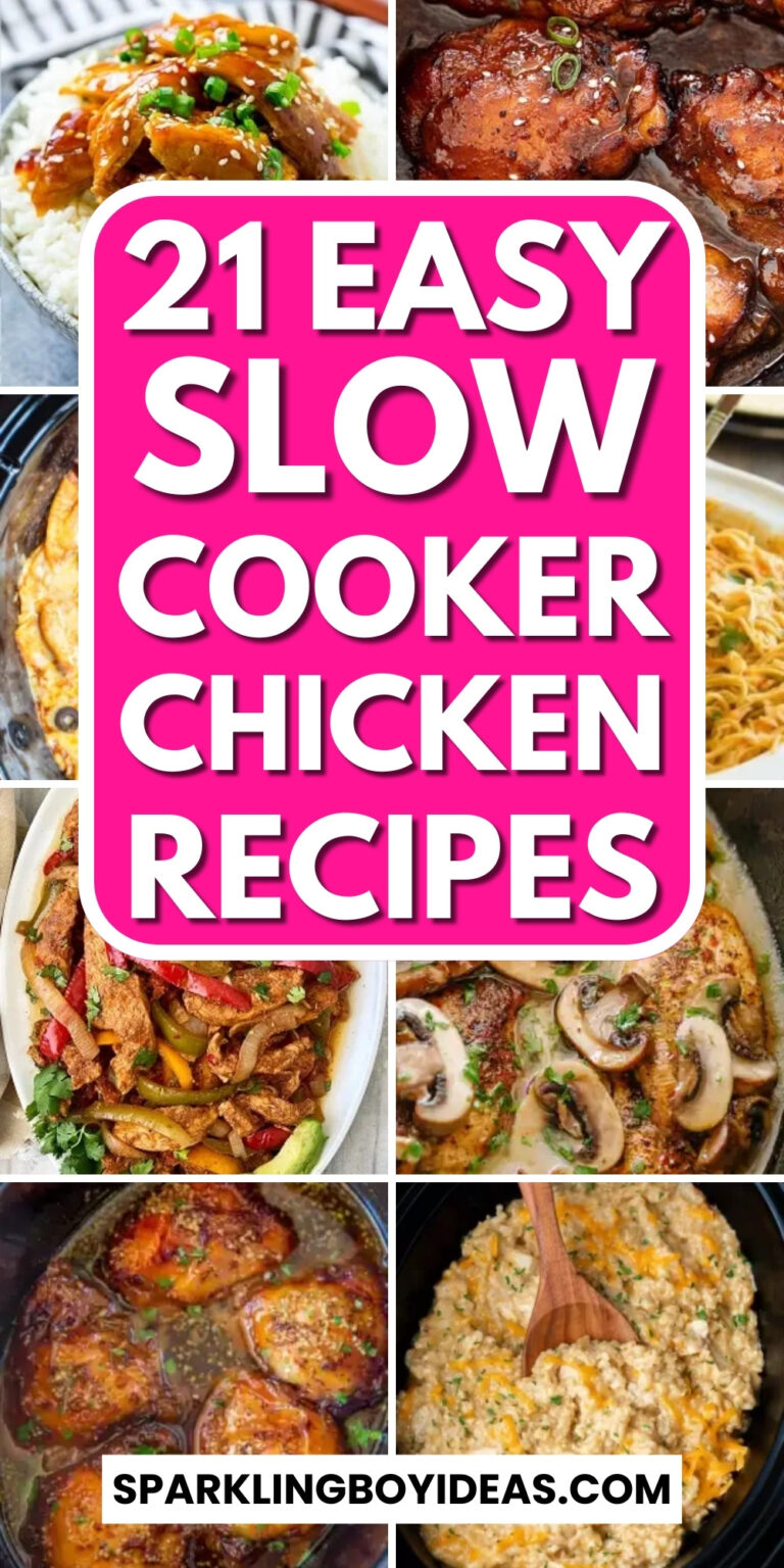 21 Best Slow Cooker Chicken Recipes Sparkling Boy Ideas