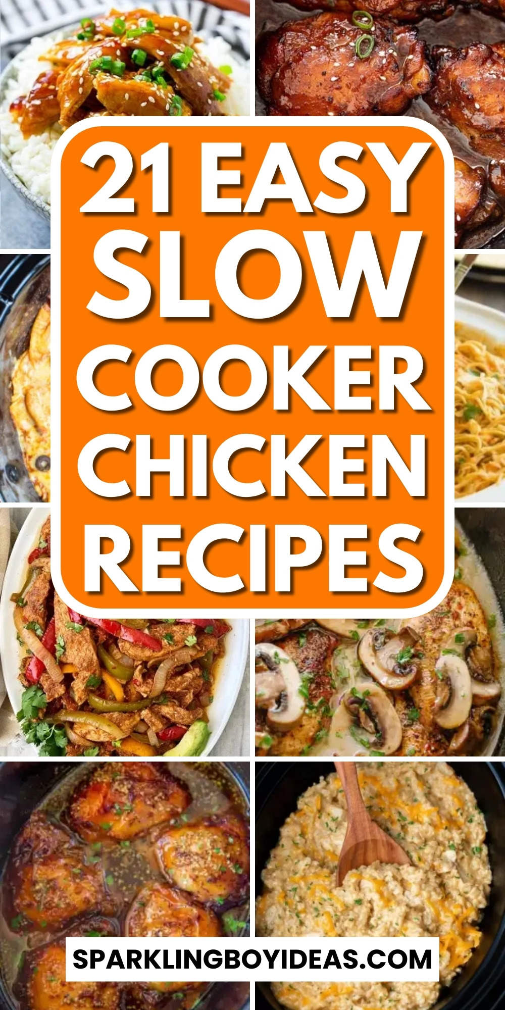 21 Best Slow Cooker Chicken Recipes Sparkling Boy Ideas