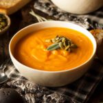 best easy homemade butternut squash soup recipe fall soup recipes fall recipes Thanksgiving recipe Thanksgiving soup recipes winter soup recipes healthy soups