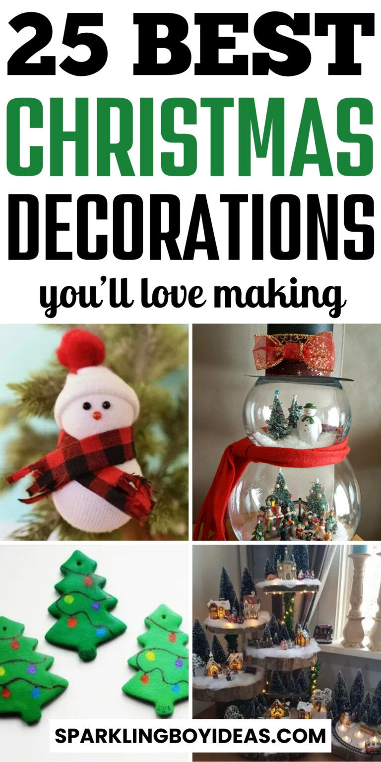 25 Best Christmas Decorations - Sparkling Boy Ideas
