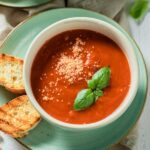 creamy tomato basil soup 1
