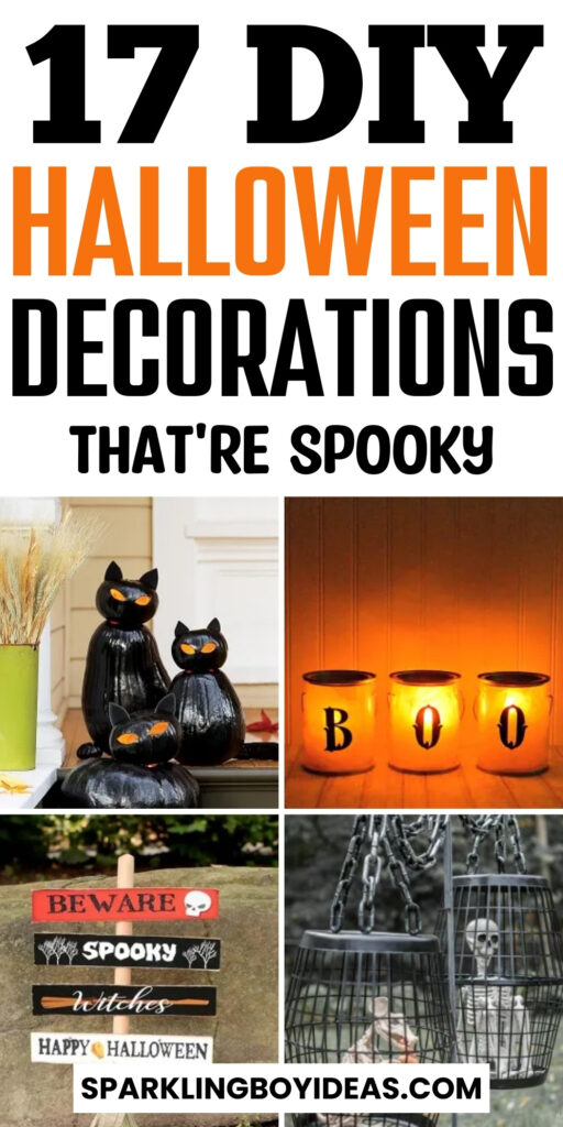 fun cute spooky dollar tree easy cheap diy halloween decorations for indoor and outdoor