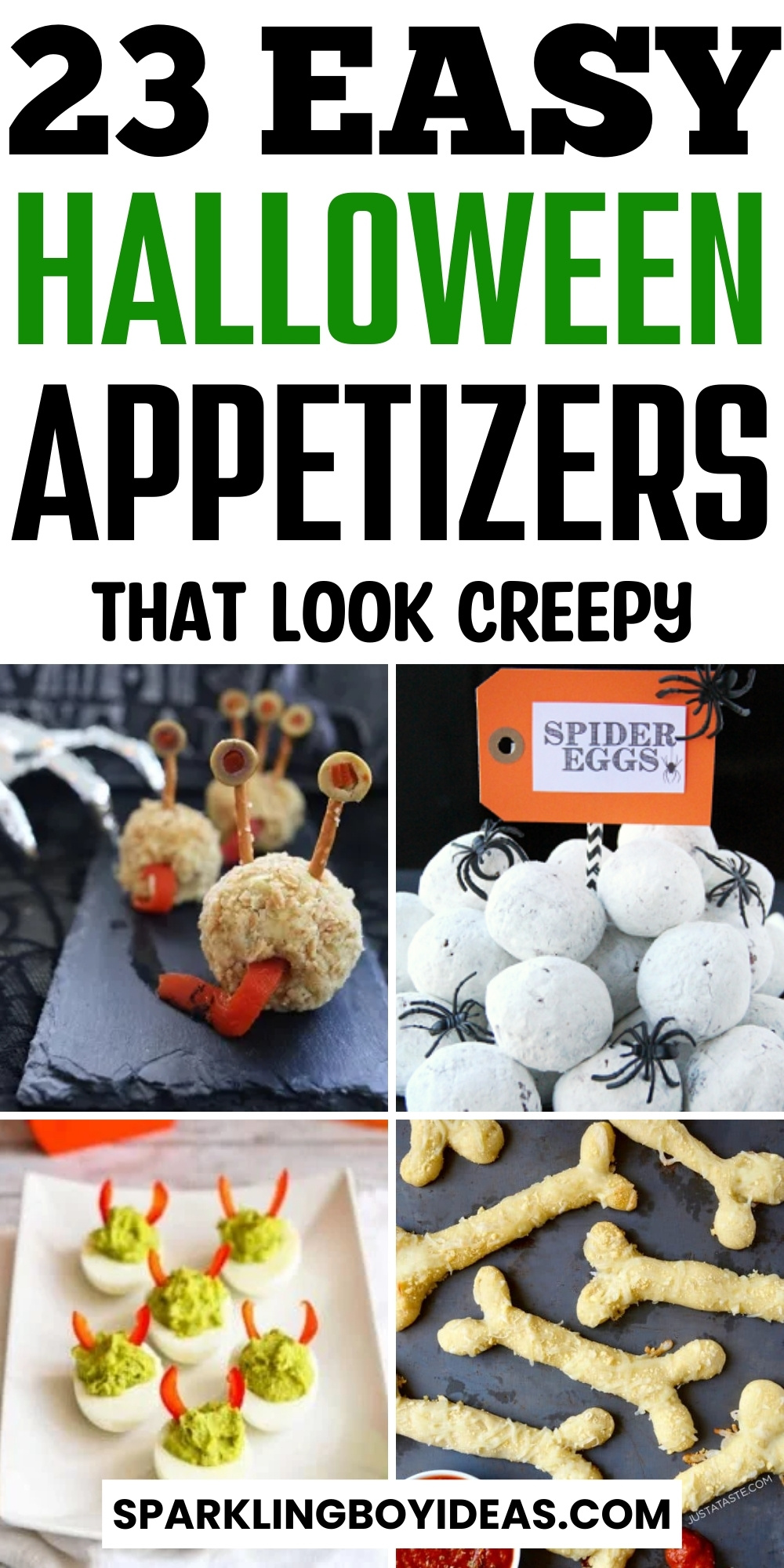 26 Spine Chilling Halloween Appetizers - Sparkling Boy Ideas
