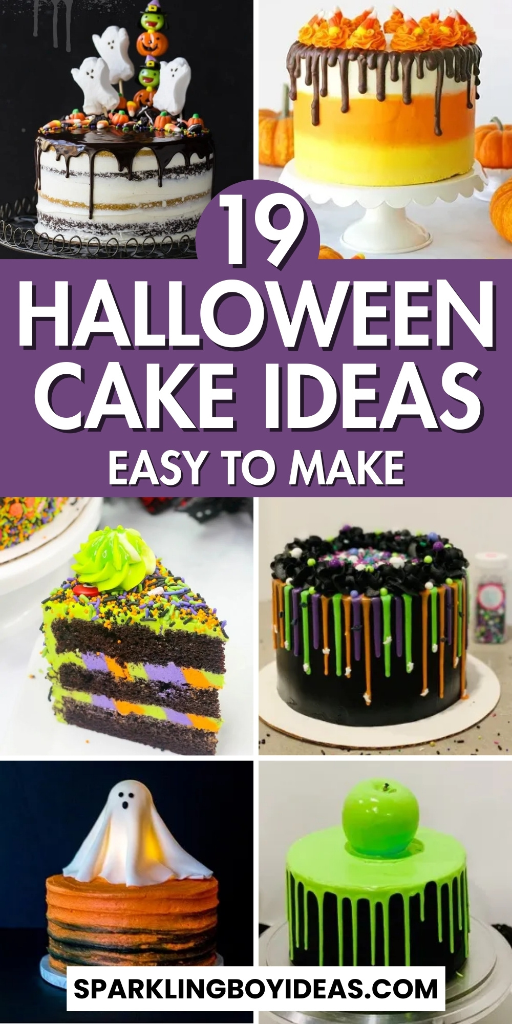 19 Best Halloween Cakes - Sparkling Boy Ideas