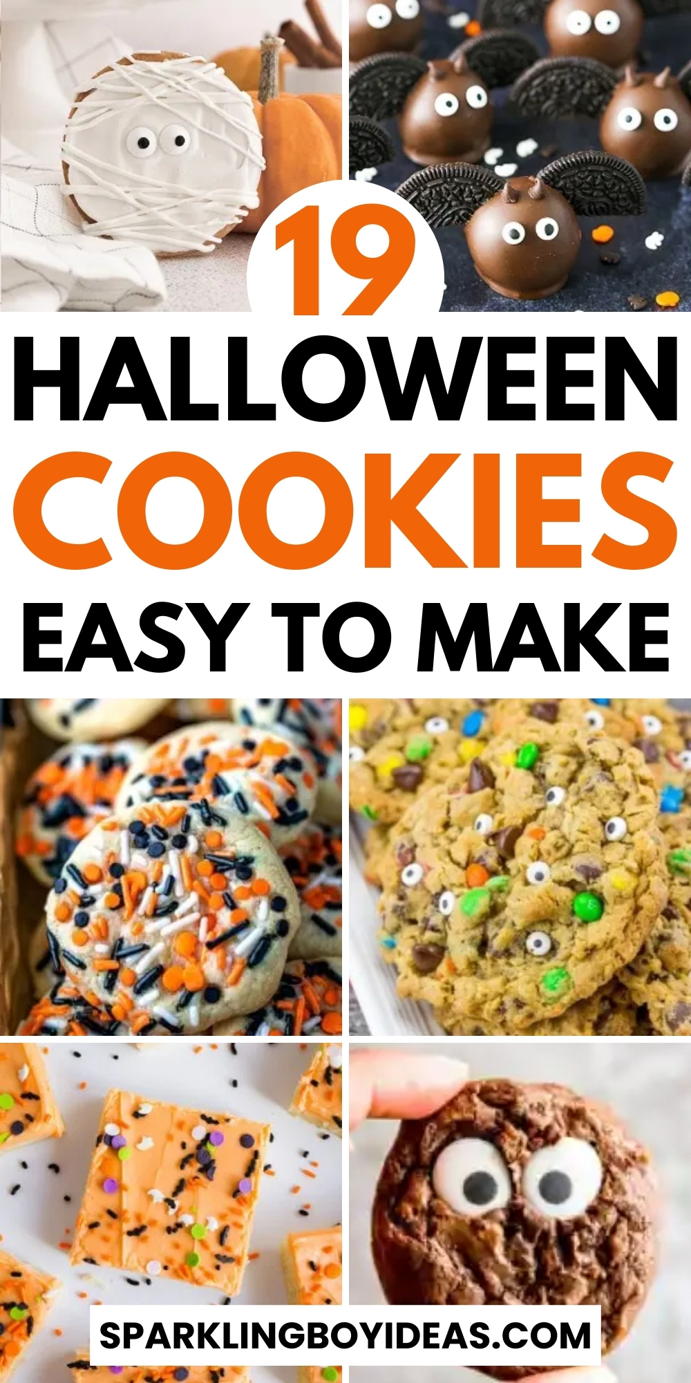 19 Easy Decorated Halloween Cookies - Sparkling Boy Ideas