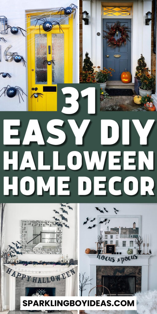 easy dollar store diy halloween home decor ideas to make