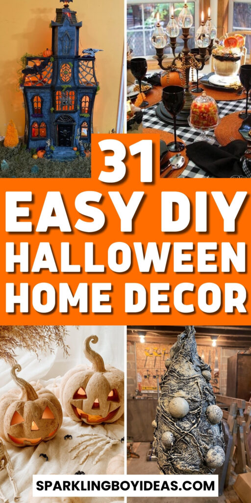 easy dollar store diy halloween home decor ideas to make