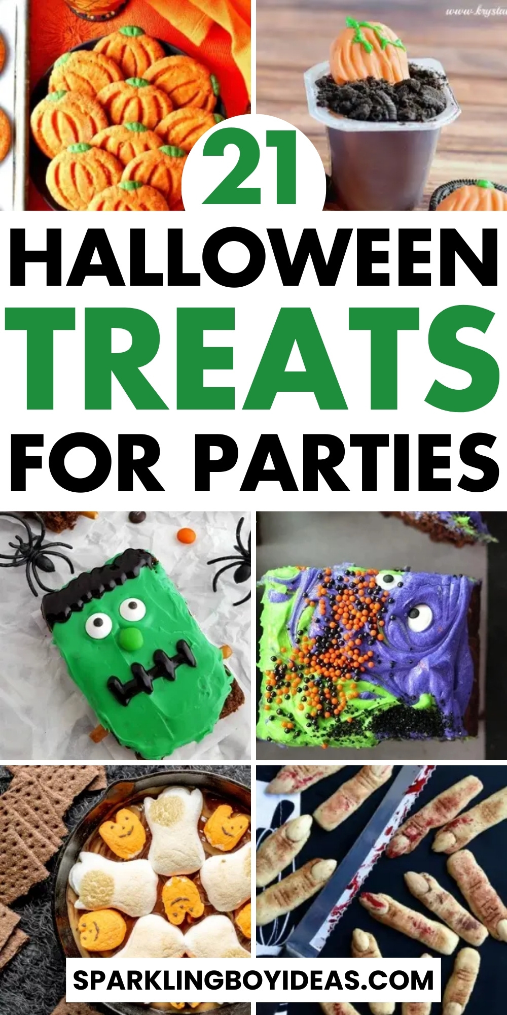 21 Easy Halloween Treats - Sparkling Boy Ideas