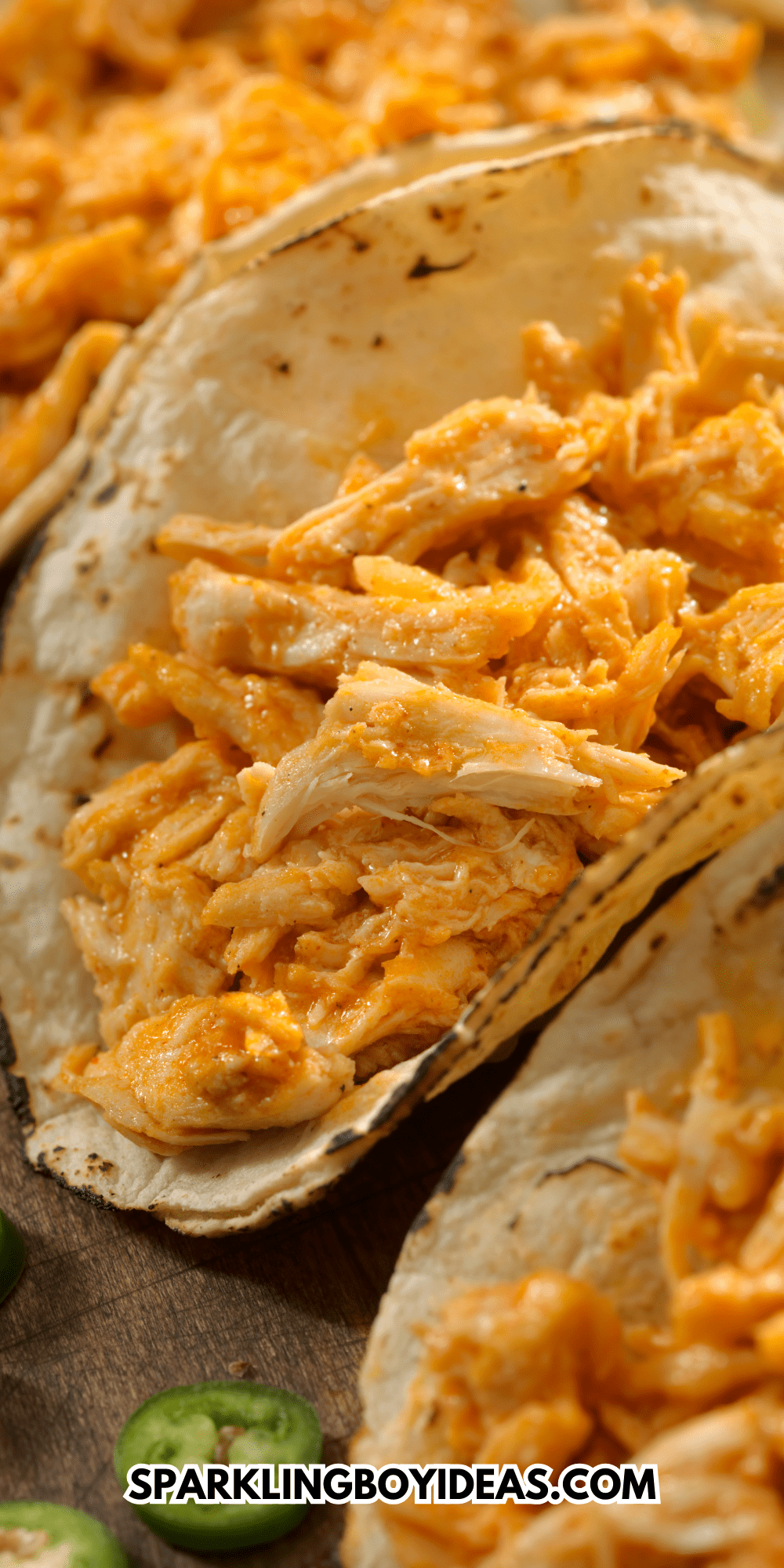 Slow Cooker Chicken Tacos - Sparkling Boy Ideas