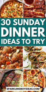 31 Best Sunday Dinner Ideas - Sparkling Boy Ideas