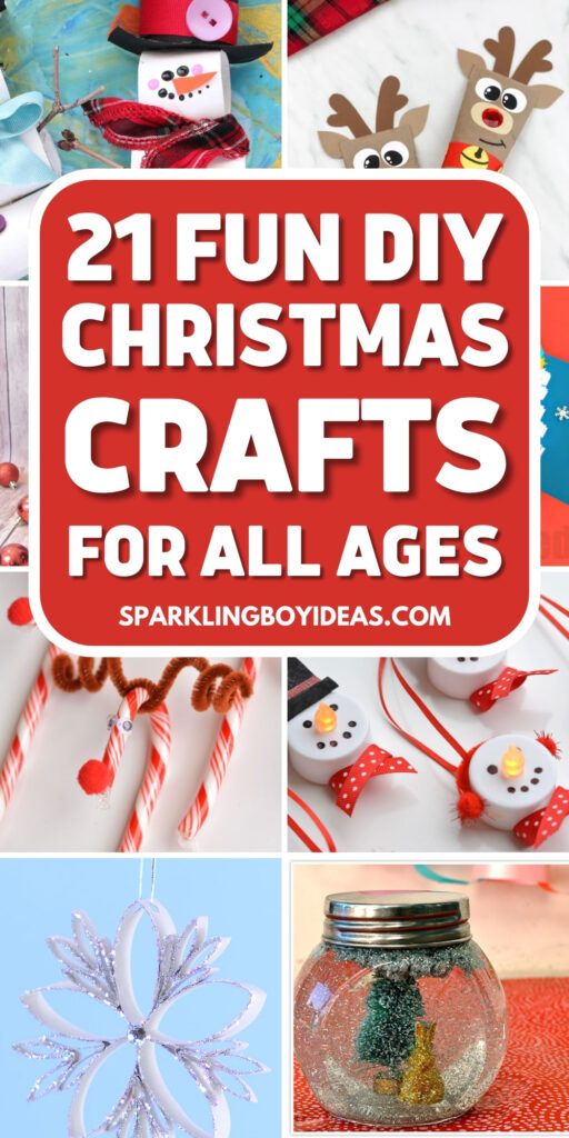fun dollar store easy DIY christmas crafts for kids and adults
