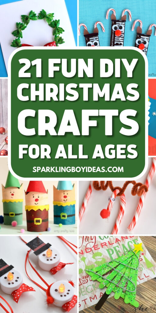 fun dollar store easy DIY christmas crafts for kids and adults