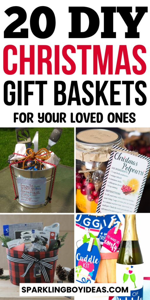 best DIY christmas gift baskets for families