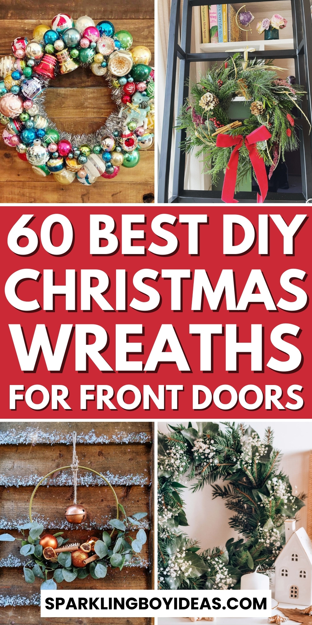 30 Best Christmas Wreaths - Sparkling Boy Ideas