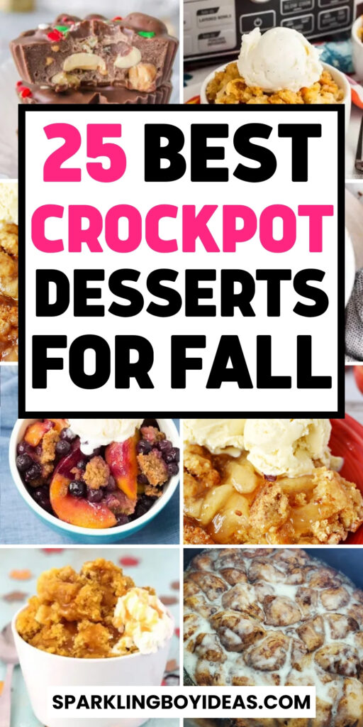 easy crockpot desserts for a crowd