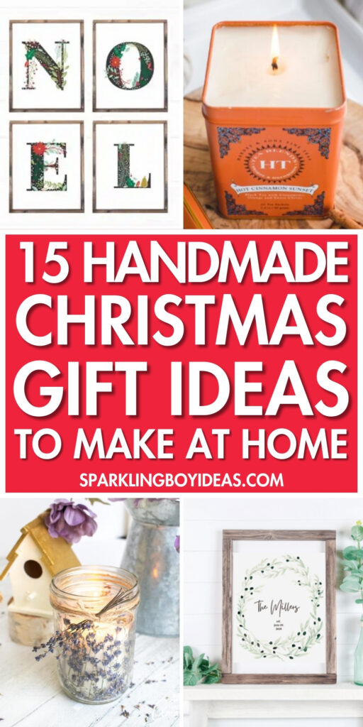 easy handmade diy christmas gifts for family and coworkers