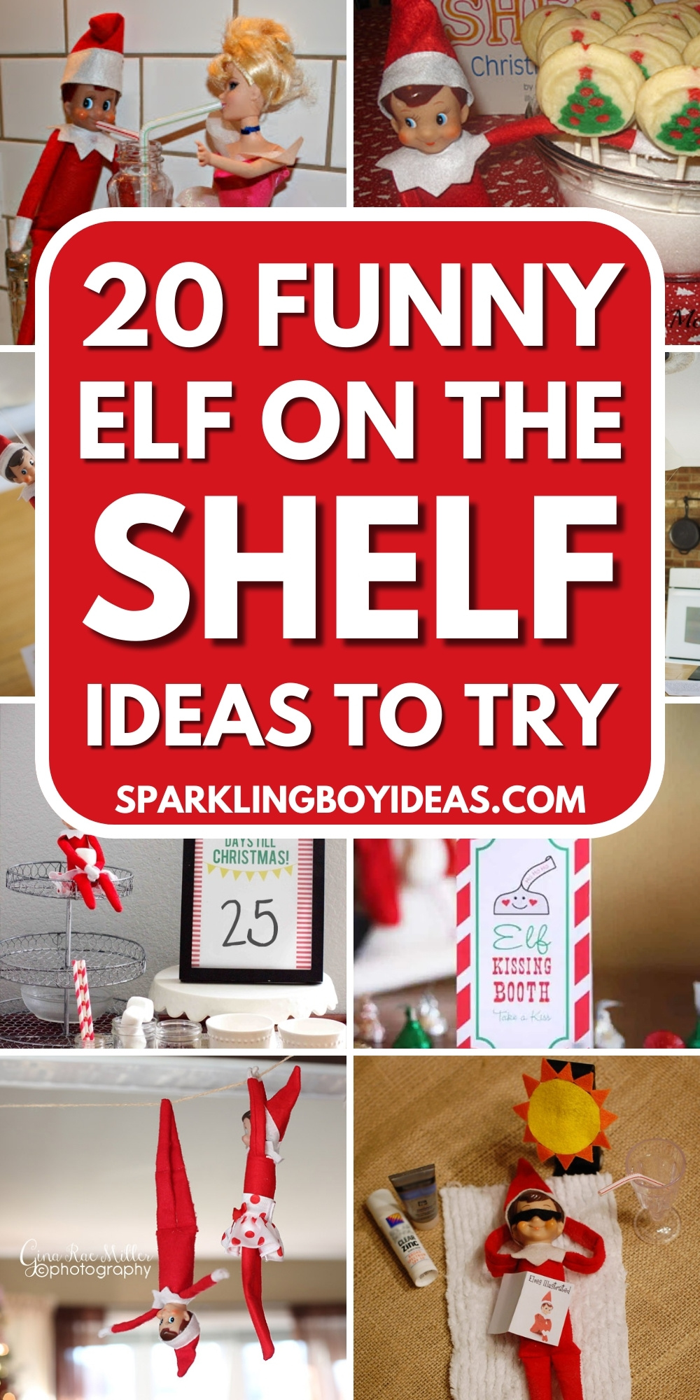 20 Funny Elf On The Shelf - Sparkling Boy Ideas