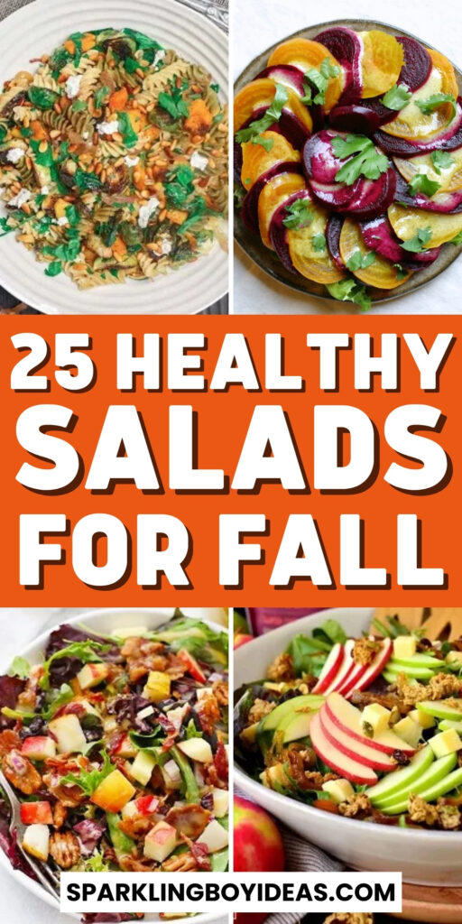 healthy fall salads for a crowd and for parties