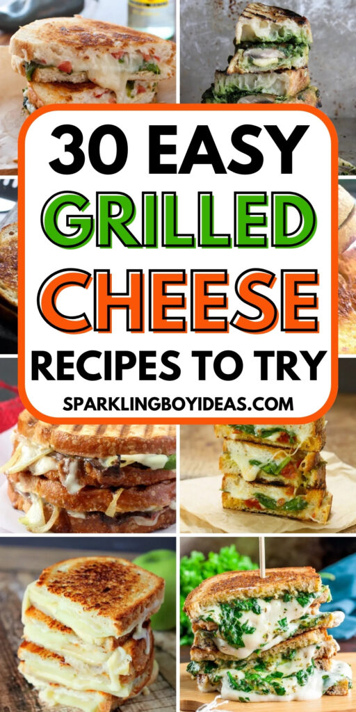 gourmet easy fancy grilled cheese recipes