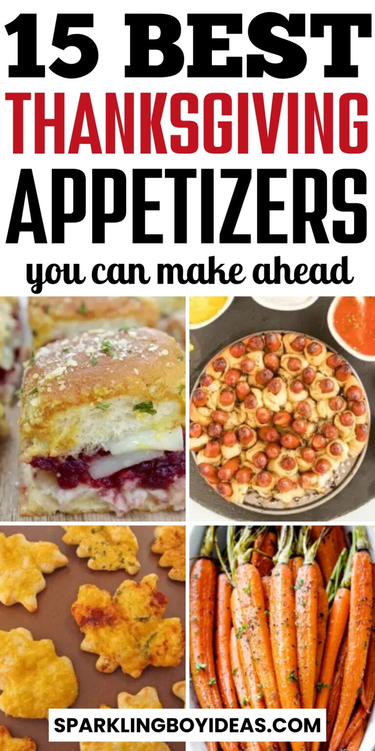 17 Best Thanksgiving Appetizers - Sparkling Boy Ideas
