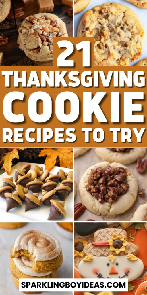 easy cute thanksgiving cookies for kids