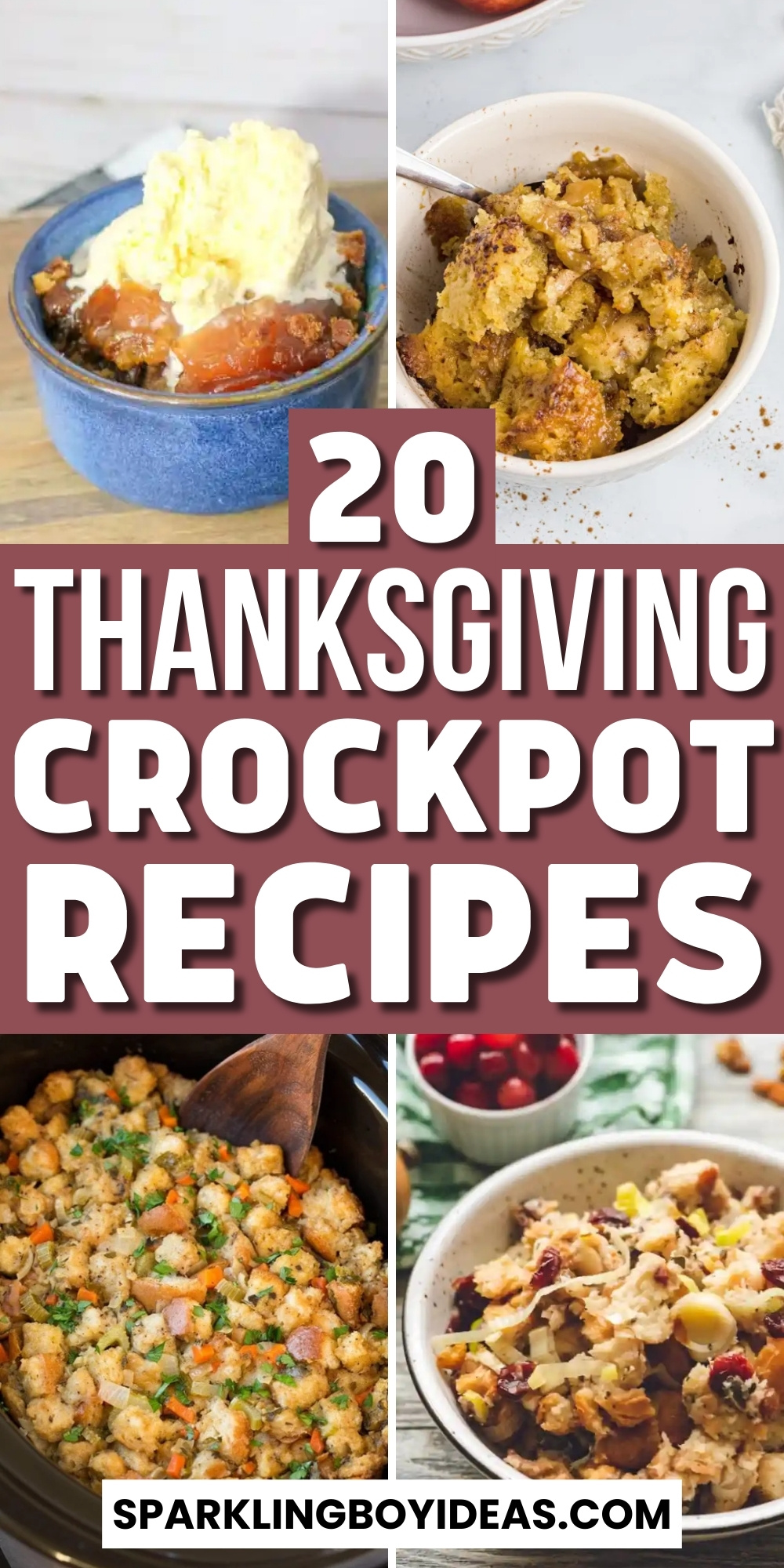 20 Easy Thanksgiving Crockpot Recipes - Sparkling Boy Ideas