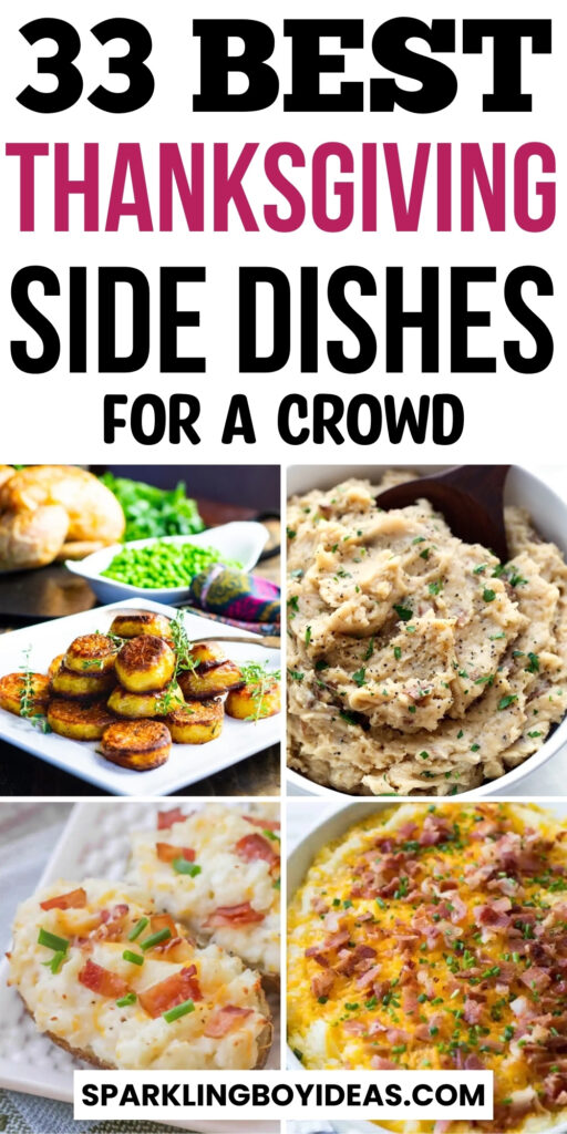 easy make ahead thanksgiving side dishes for a crowd