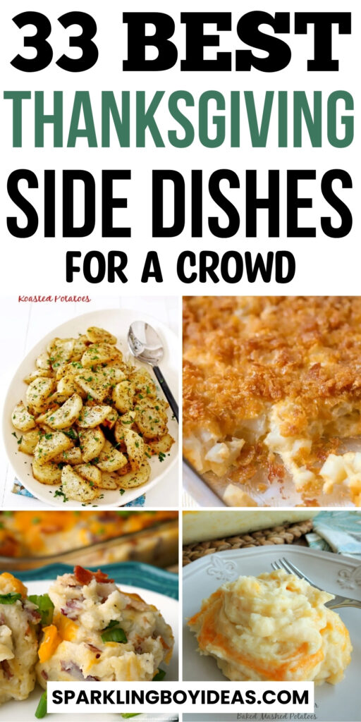 easy make ahead thanksgiving side dishes for a crowd