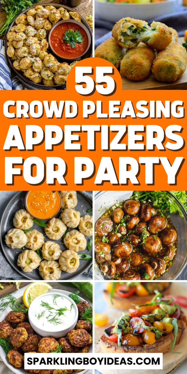 55 Easy Appetizers For Party - Sparkling Boy Ideas