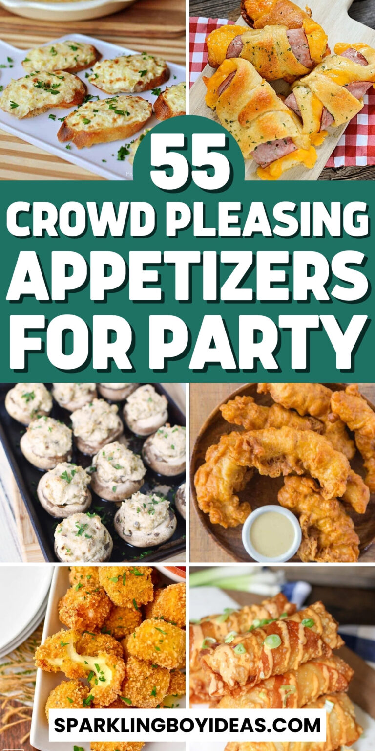 55 Easy Appetizers For Party - Sparkling Boy Ideas