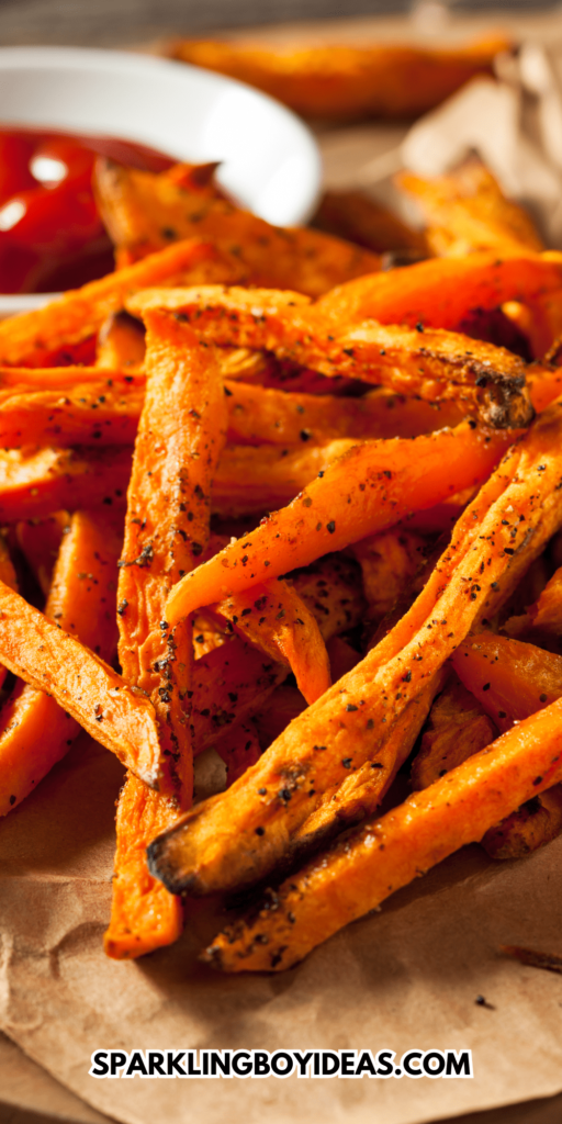 Healthy Homemade Baked Sweet Potato Fries
