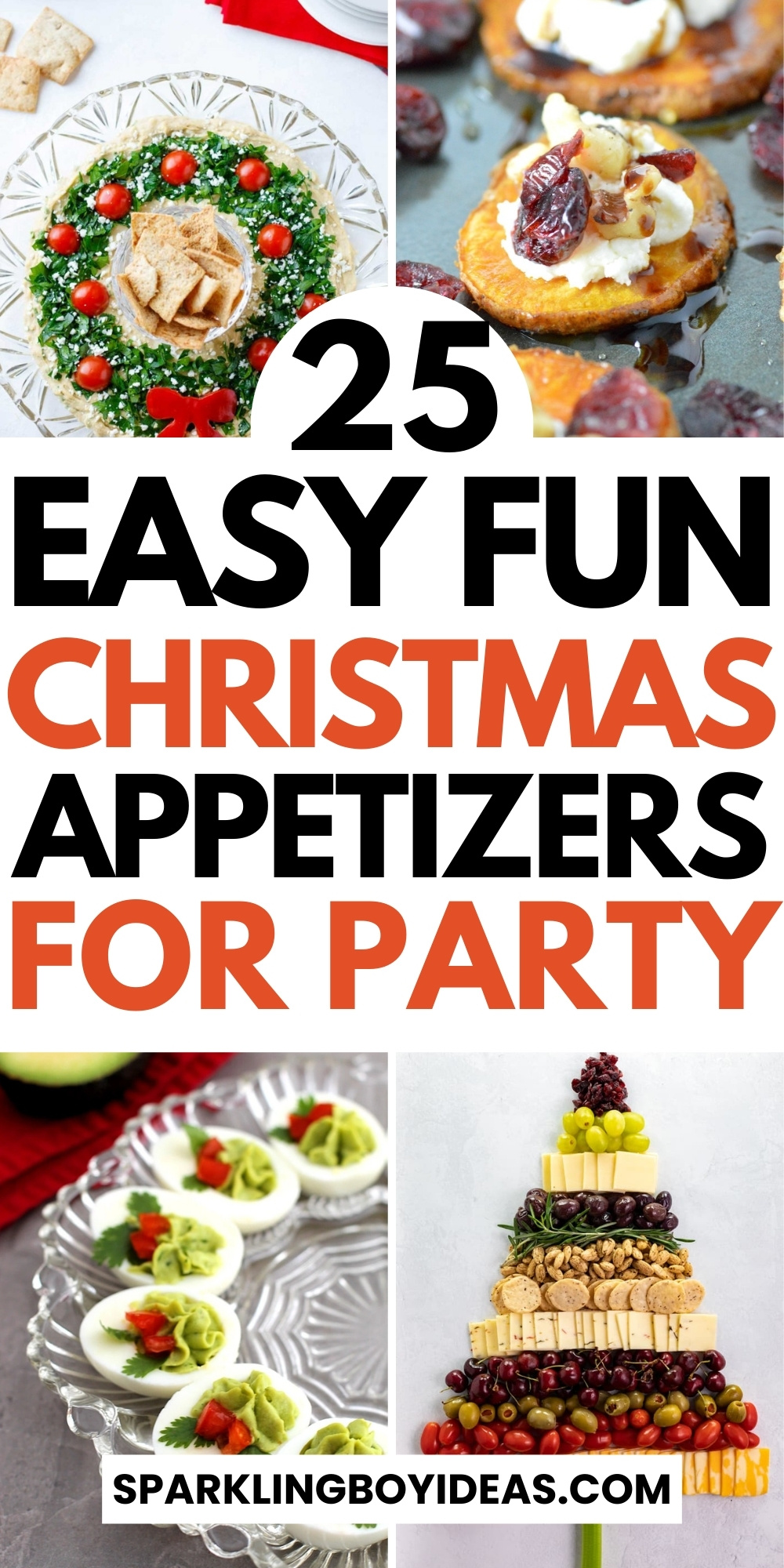 25 Easy Christmas Appetizers - Sparkling Boy Ideas