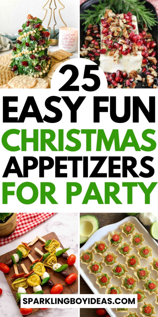 Festive Holiday Appetizers - Christmas Finger Foods