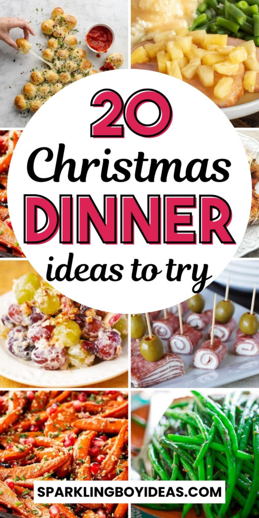 christmas dinner ideas for a large group