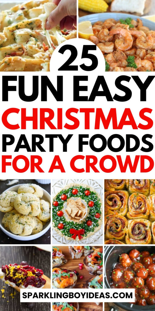 quick easy christmas party food ideas for a crowd