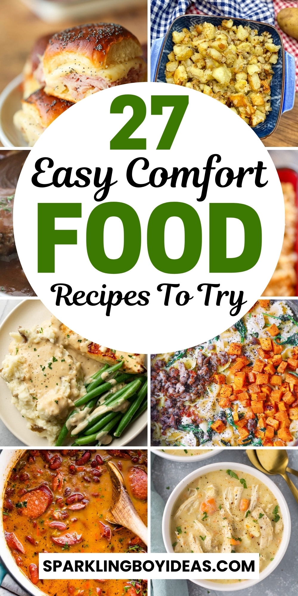 27 Best Comfort Food - Sparkling Boy Ideas