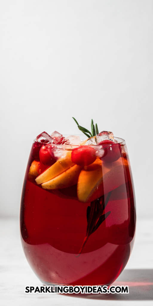 Winter Sangria Close up